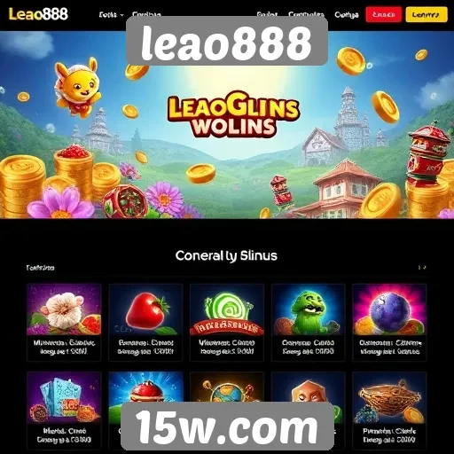 Características principais do site de jogos leao888